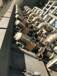 化工泵使用現(xiàn)場